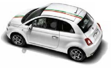 Afbeeldingen van stickerset 500 DAK TRICOLORE